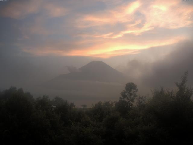 山中湖からの富士山