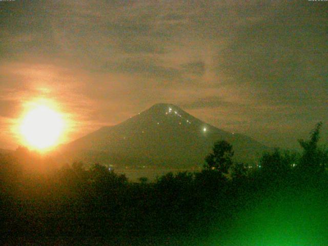 山中湖からの富士山
