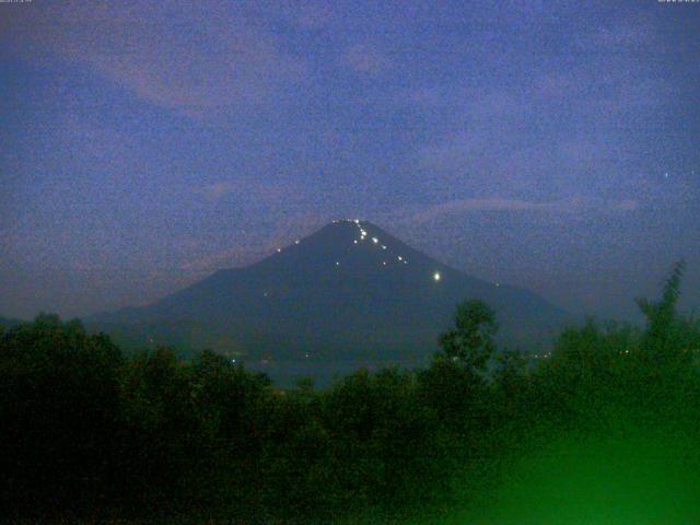 山中湖からの富士山