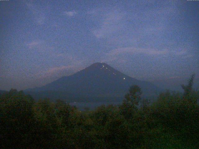 山中湖からの富士山