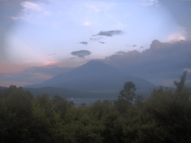 山中湖からの富士山