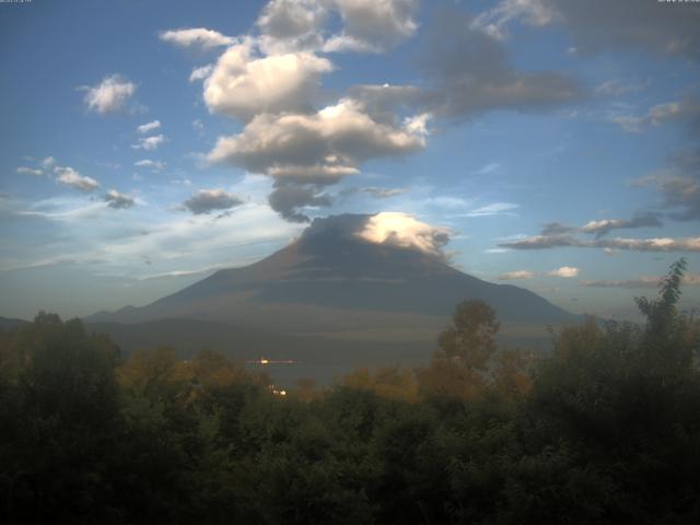 山中湖からの富士山