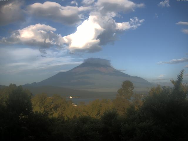 山中湖からの富士山