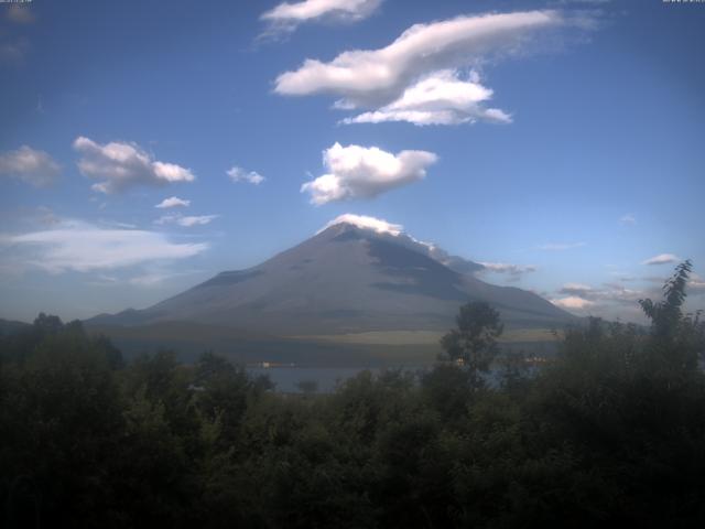 山中湖からの富士山
