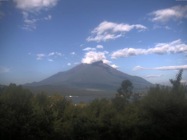 山中湖からの富士山