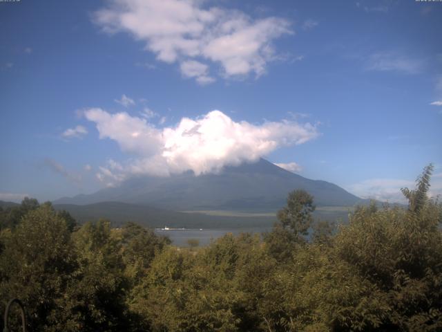 山中湖からの富士山