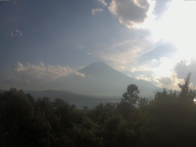 山中湖からの富士山