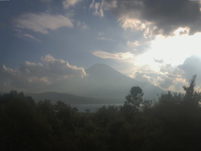 山中湖からの富士山