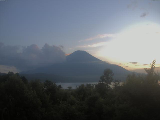 山中湖からの富士山