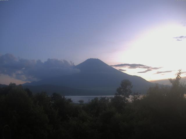 山中湖からの富士山