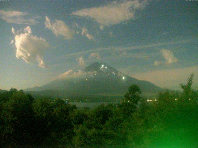 山中湖からの富士山