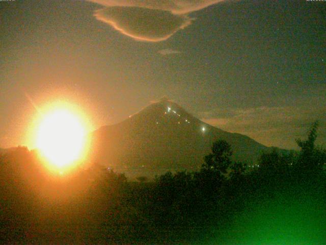 山中湖からの富士山