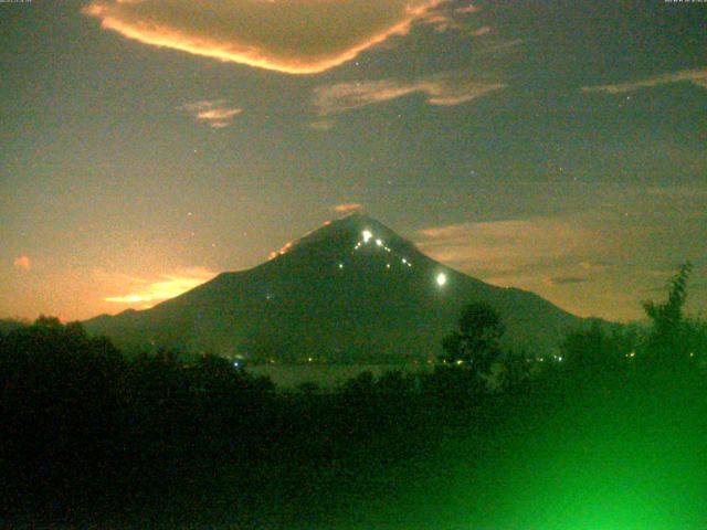 山中湖からの富士山