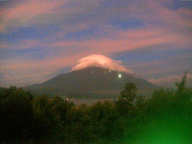 山中湖からの富士山