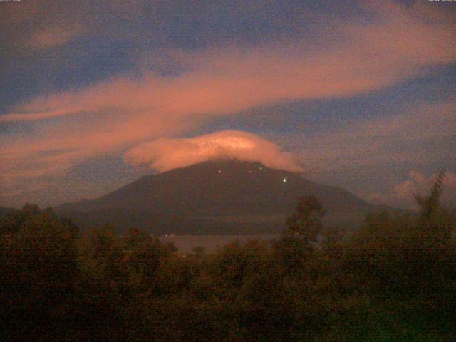 山中湖からの富士山