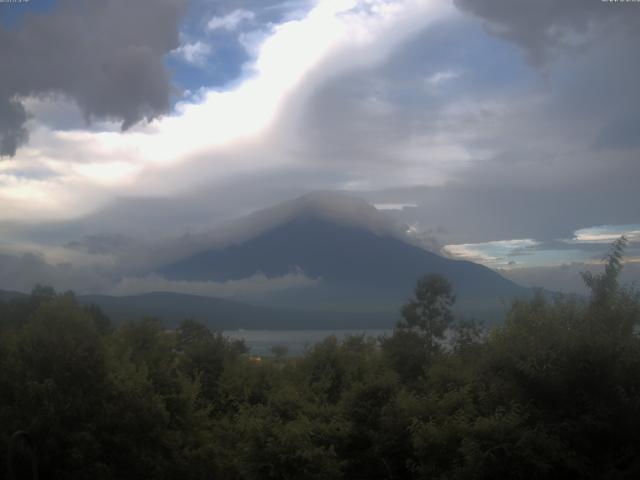 山中湖からの富士山