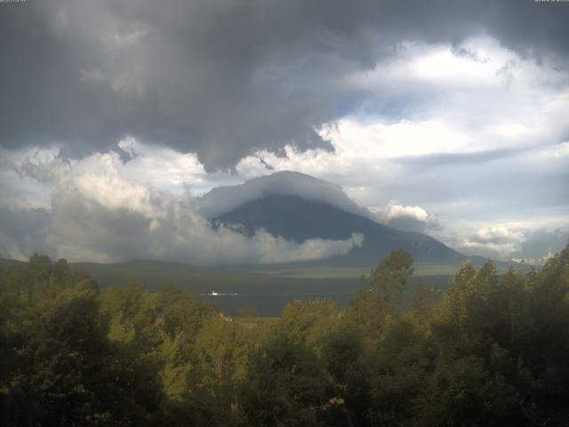 山中湖からの富士山