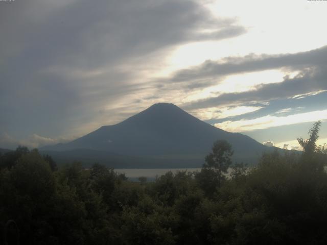 山中湖からの富士山