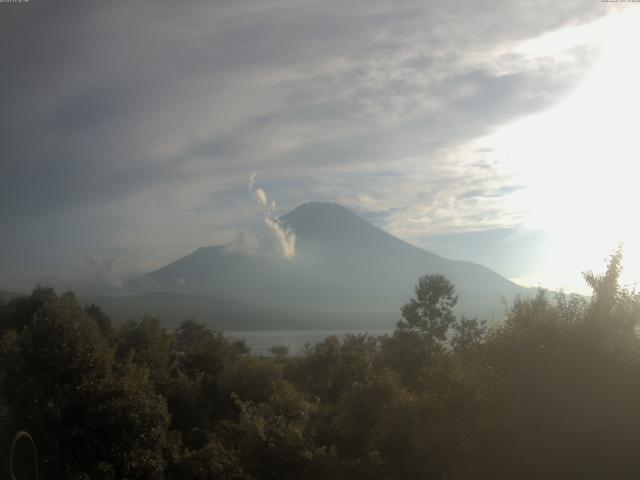 山中湖からの富士山
