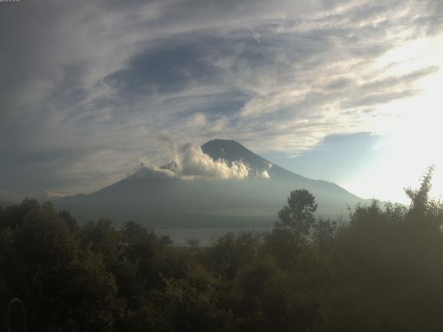 山中湖からの富士山