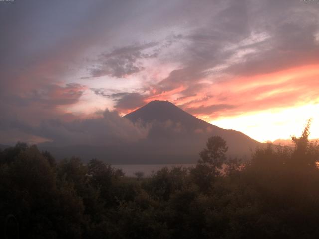 山中湖からの富士山