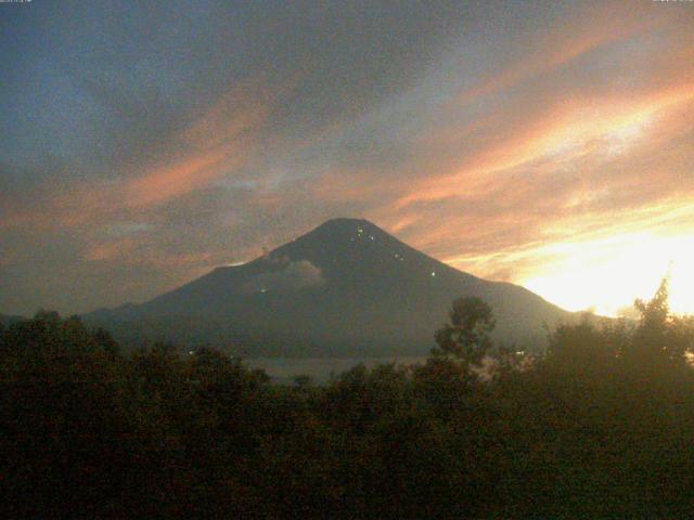 山中湖からの富士山