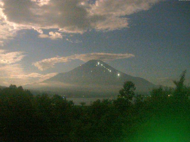 山中湖からの富士山