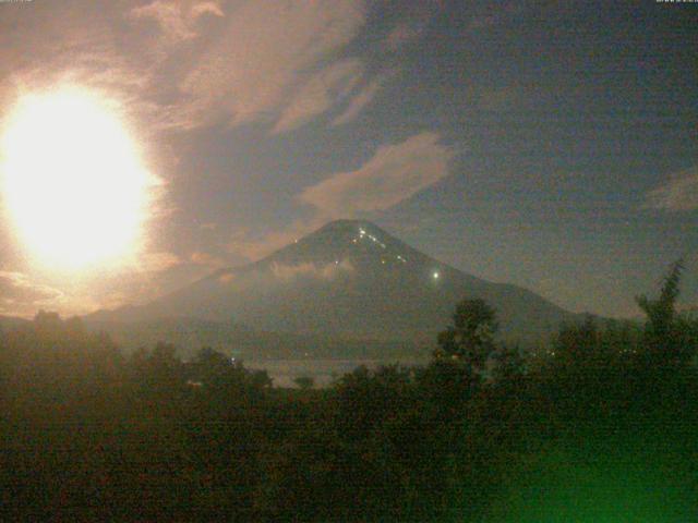 山中湖からの富士山