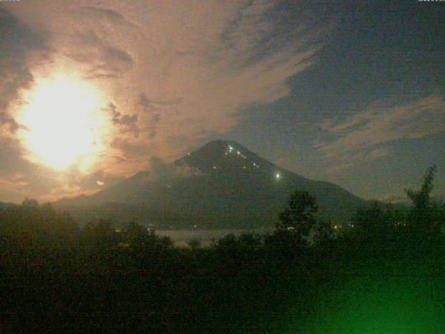 山中湖からの富士山