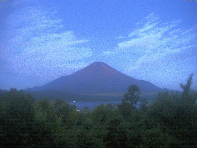 山中湖からの富士山