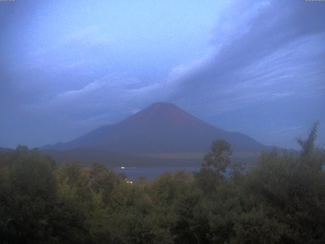 山中湖からの富士山