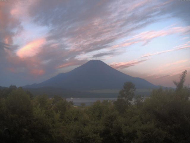 山中湖からの富士山