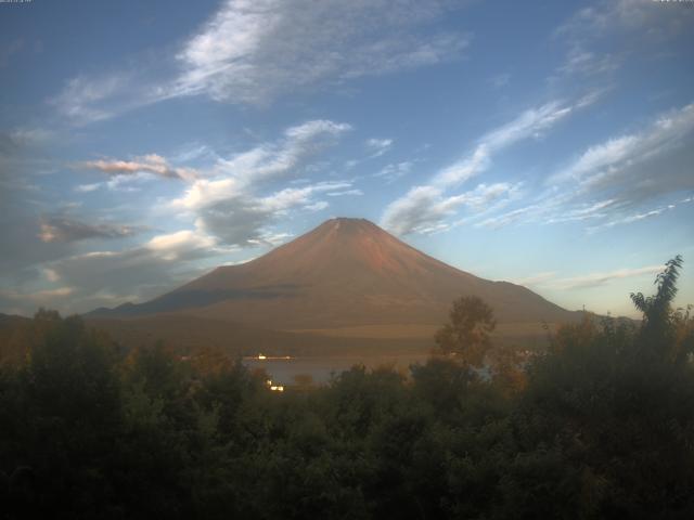 山中湖からの富士山