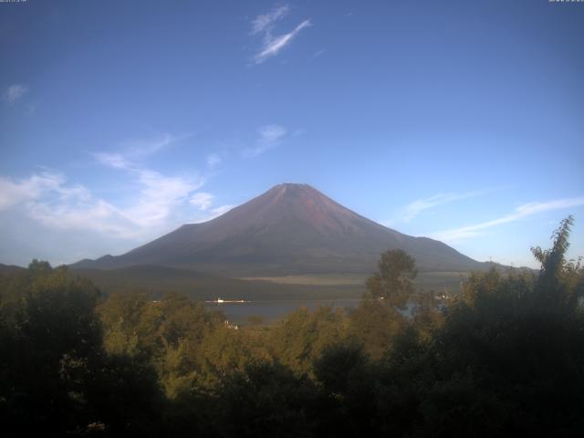山中湖からの富士山