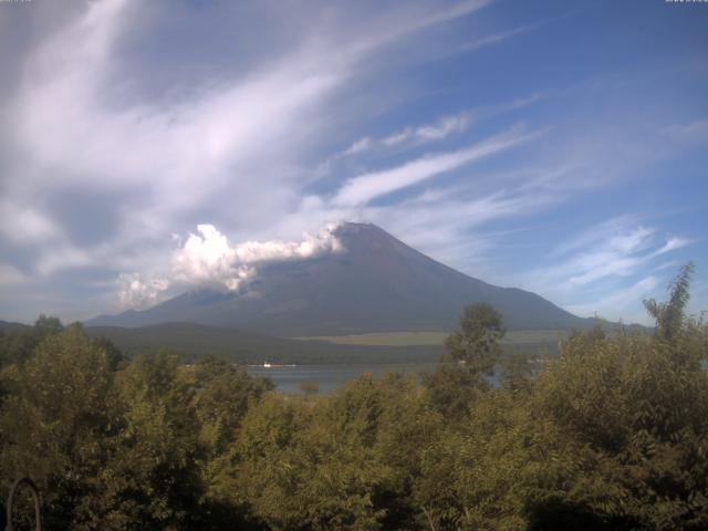 山中湖からの富士山
