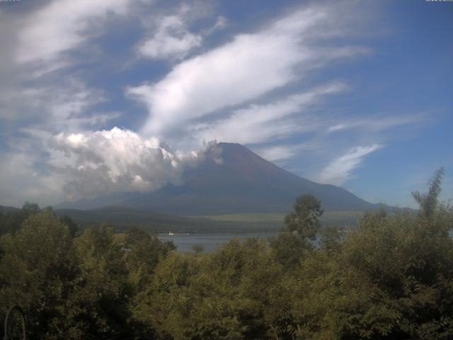 山中湖からの富士山