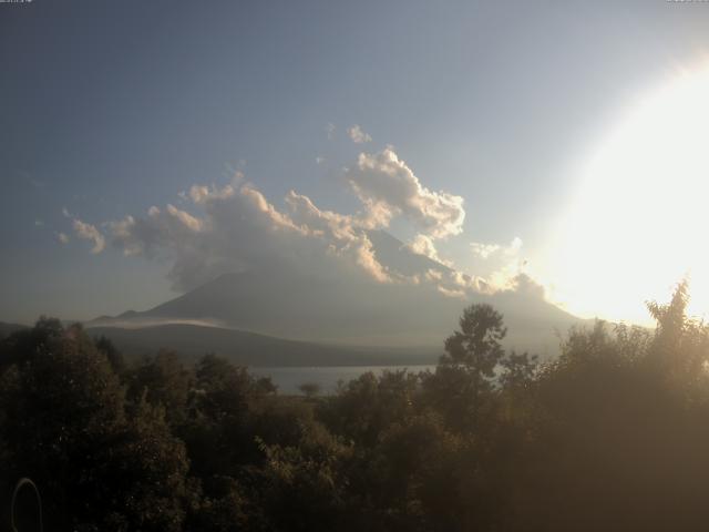 山中湖からの富士山