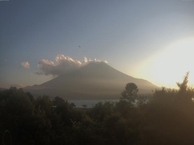 山中湖からの富士山