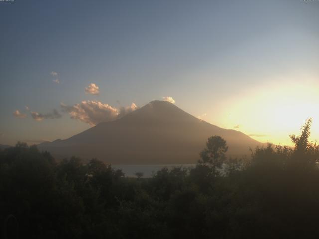山中湖からの富士山