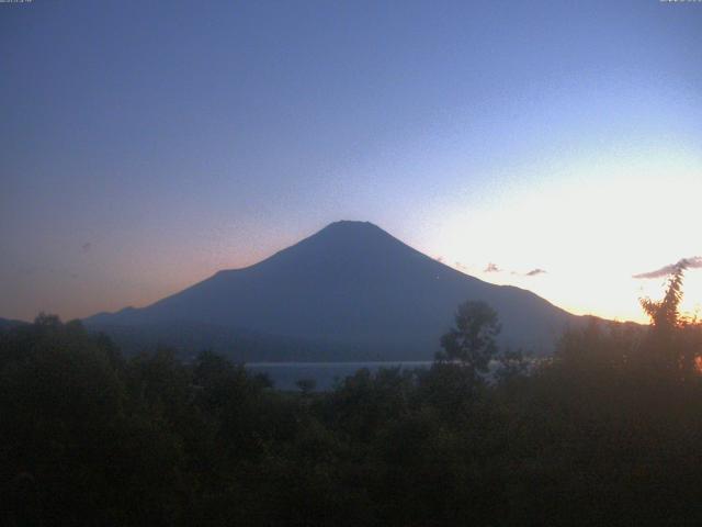 山中湖からの富士山