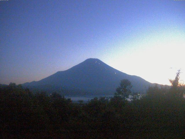 山中湖からの富士山