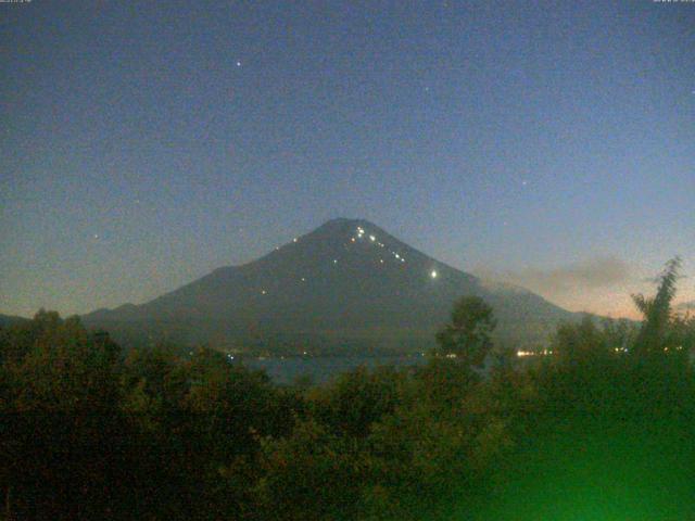 山中湖からの富士山