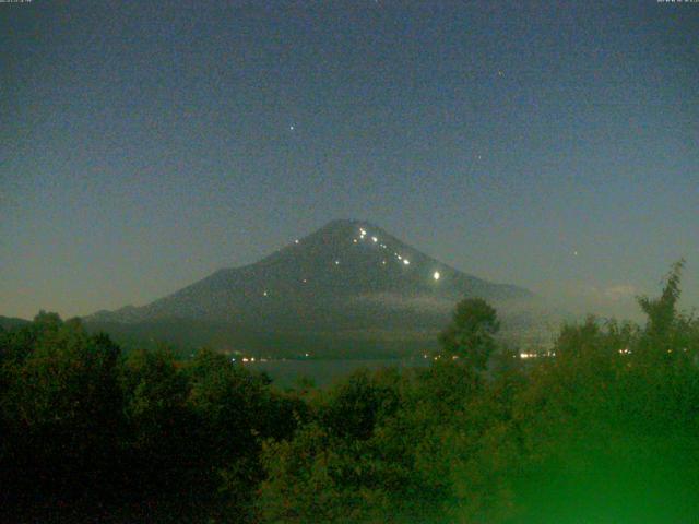 山中湖からの富士山