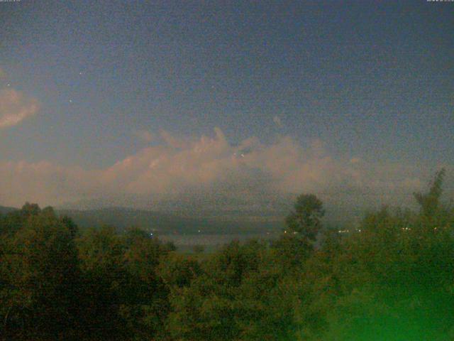 山中湖からの富士山