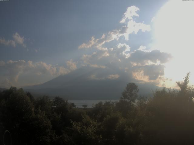 山中湖からの富士山