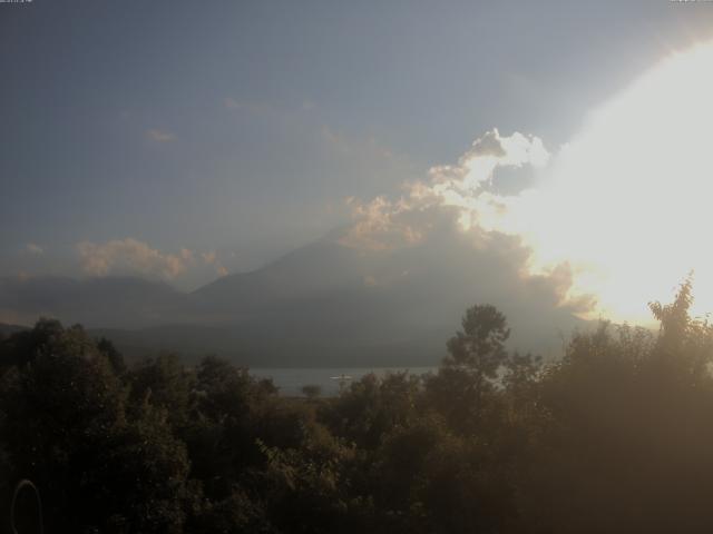 山中湖からの富士山