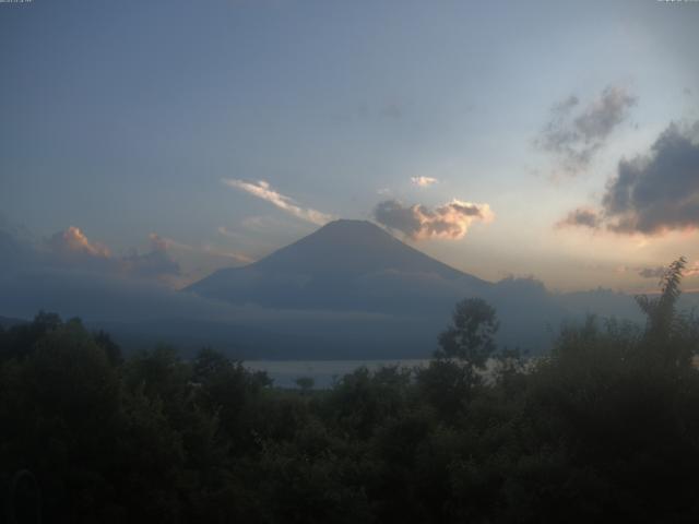 山中湖からの富士山