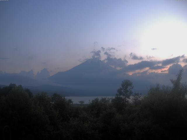 山中湖からの富士山