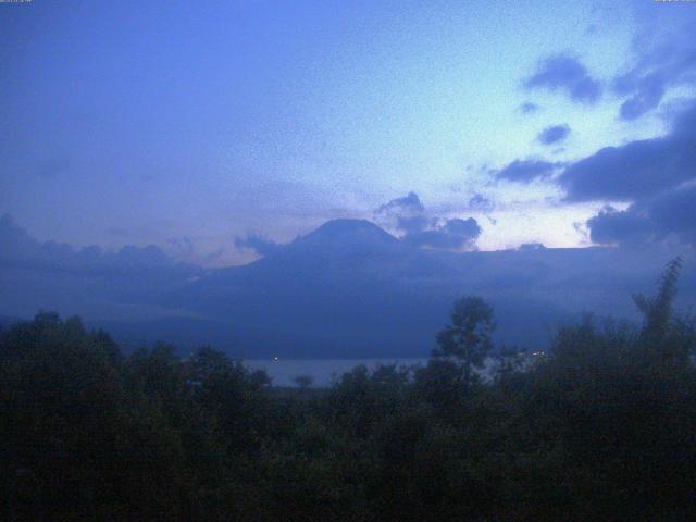 山中湖からの富士山