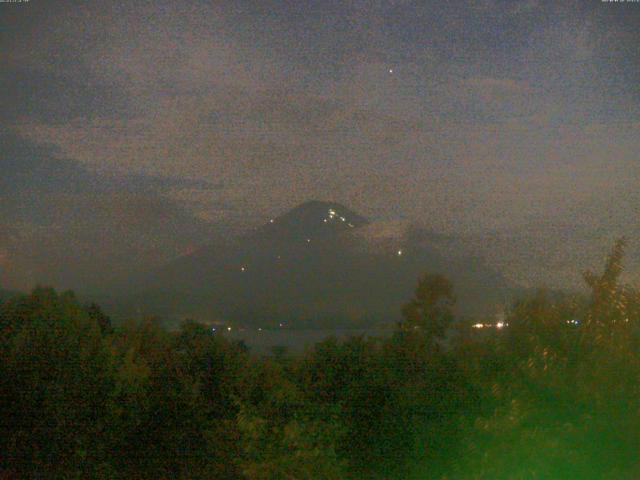山中湖からの富士山